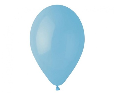 Balony Gemar 13" niebieskie delikatne 072 50szt