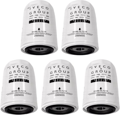 Фильтр масла iveco daily 3.0 - 2995655 оригинальный - 5 szt фото №1