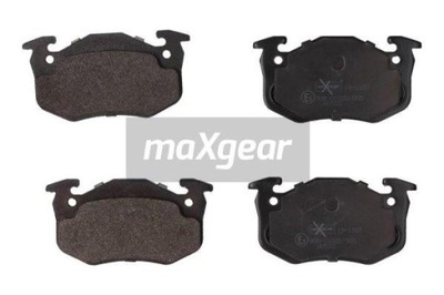 MAXGEAR 19-1107 КОЛОДКИ ТОРМОЗНЫЕ ЗАД RENAULT MEGANE/CLIO/19/ZX/XSARA/206