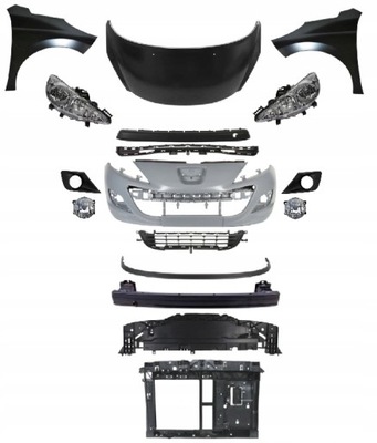 PEUGEOT 207 RESTYLING 2009-2013 COMPUESTO PARTE DELANTERA CAPO  