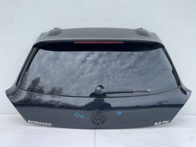 Крышка багажника задняя задняя багажника стекло volkswagen scirocco 08- 1k8 фото №1