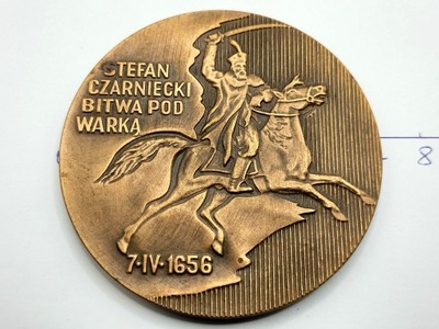 MEDAL STEFAN CZARNIECKI BITWA POD WARKĄ NR 486