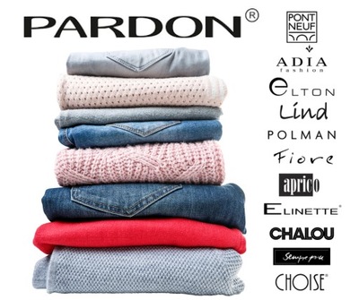 Pakiet, stok, duńska odzież plus size firmy PARDON CLOTHIG 30szt