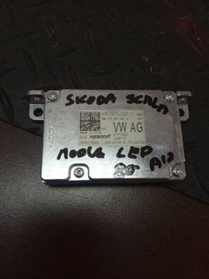 Skoda перетворювач модуль led 7pp941597d фото №1