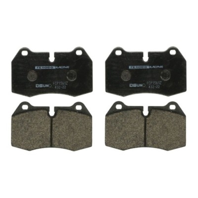 PLAQUETTES FERODO FCP1561Z MINIR56, R57, R58, R59, CLUBMAN R55, CLUBVAN R55; NI 