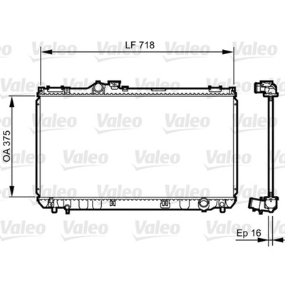 RADIATOR WATER LEXUS IS I 99-05 200  