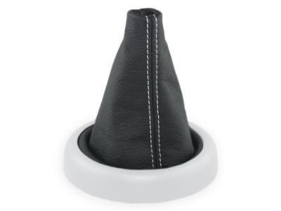 Mini cooper r50 01-06 чохол перемикання передач шкіра фото №1