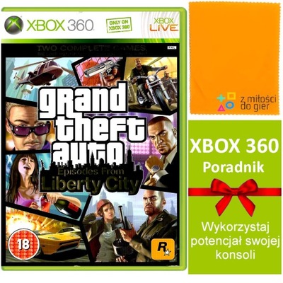 XBOX 360 GTA GRAND THEFT AUTO EPISODES FROM LIBERTY CITY
