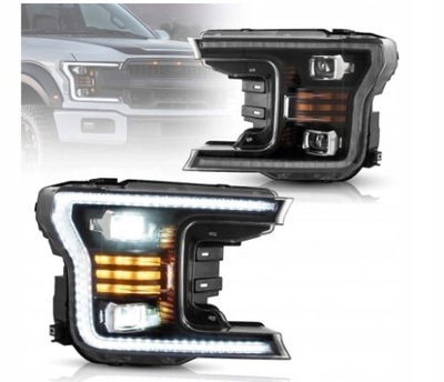 FORD F150 F-150 2018-2020R. FAROS DIODO LUMINOSO LED VLAND JUEGO  