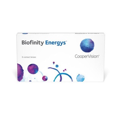 Biofinity Energys 6 szt. Soczewki. Moc: -6,00