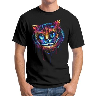 Koszulka T-Shirt Kot z Cheshire XL