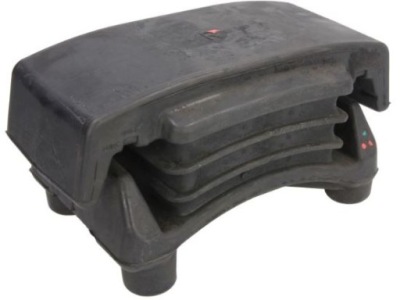 Подушка ресора man tga tgm tgs tgx правий задня фото №1