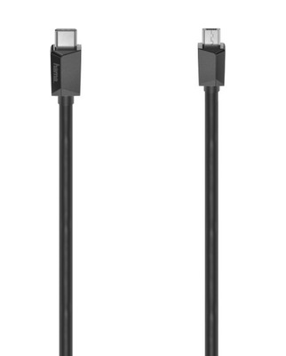 KABEL USB 2.0 USB-C - MICRO USB 0,75M HAMA