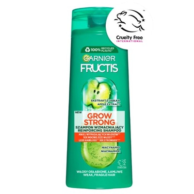 Garnier Fructis Grow Strong Szampon Wzmacniający Włosy 400ML