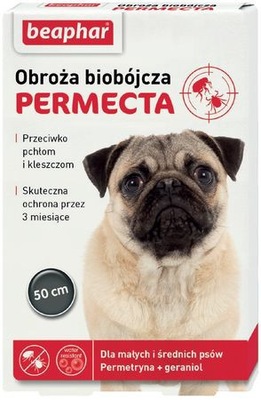 BEAPHAR Permecta Obroża biobójcza Dog S 50cm