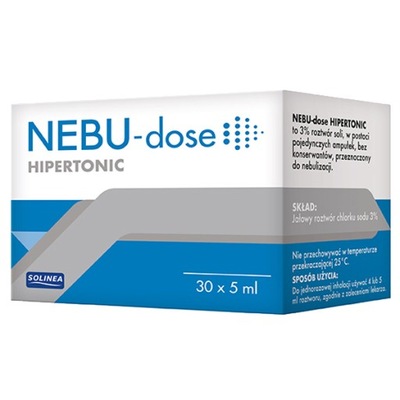 Nebu-Dose Hipertonic 3% 5 ml x 5 ampułek