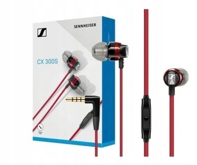 Słuchawki dokanałowe Sennheiser CX 300S WHITE