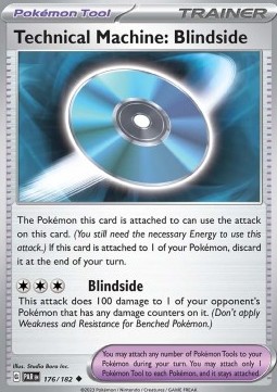 Pokemon TCG Item - Technical Machine: Blindside (PAR 176)