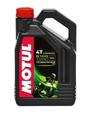 МАСЛО MOTUL 5100 ESTER 4T TECHNOSYNTHESE 10W40 4L