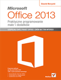 Microsoft Office 2013 Praktyczne programowanie