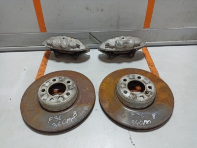 Bmw 4 f36 lift тормозные диски суппорты 340 mm перед brembo фото №1