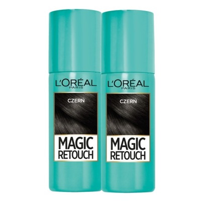 Loreal Magic Retouch Spray retusz odrostów czerń