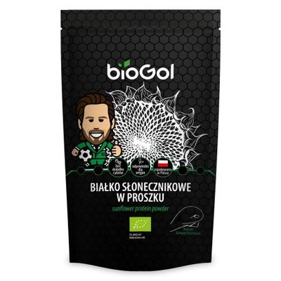 Biogol Białko słonecznikowe wegańskie roślinne w proszku 150 g Bio