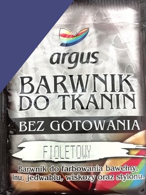 BARWNIKI DO TKANIN BEZ GOTOWANIA fioletowy