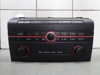 Mazda 3 bk 04 радіо cd радіопрогравач bp4m66950a фото №1