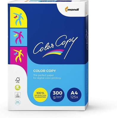 Mondi Color Copy papier A4, 125 arkuszy, 300 g/m²