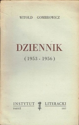 Dziennik 1953-1956 Witold Gombrowicz