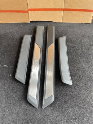 Lexus es 300h 2018- накладки порогові фото №1