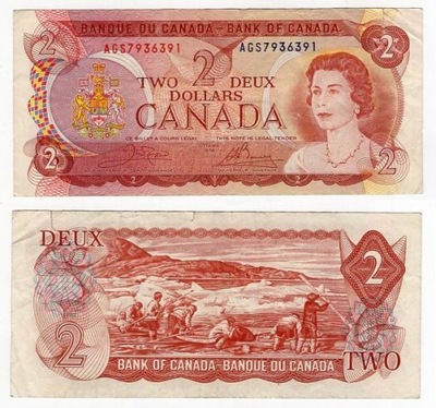 KANADA 1974 2 DOLLARS