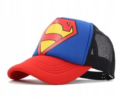 czapka z daszkiem dla dziecka superman