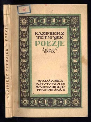 Przerwa-Tetmajer K. Poezje. Serja ósma 1924