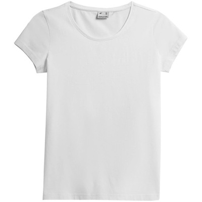Koszulka damska 4F biała ROZMIAR L