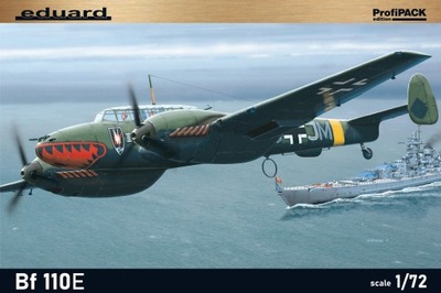 EDUARD 7083 1:72 Messerschmitt Bf 110E [PROFIPACK edition]