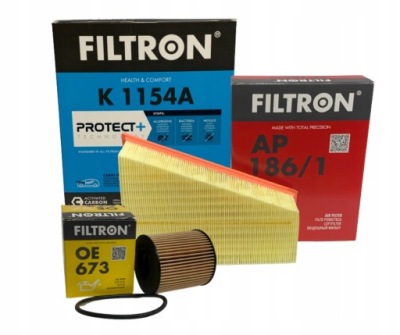 Набор 3 фильтров filtron ford galaxy s-max mondeo mk4 iv 2.0 tdci фото №1