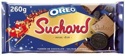 OREO SUCHARD NUGAT CZEKOLADOWY 260 g