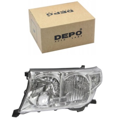 Фара левый do toyota land cruiser 200 j2 2007- фото №1