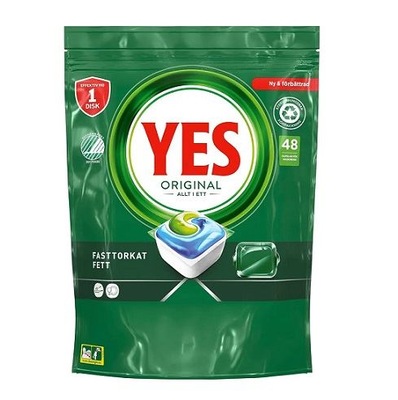 Yes 48szt All in One Original Kapsułki do zmywarki [SE]