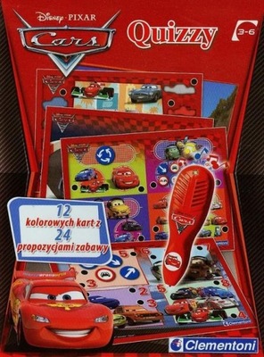 Clementoni Cars Quizy gra elektroniczna Auta Cars Zygzak