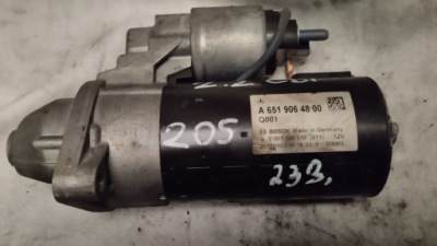 Стартер mercedes w205 2.2 cdi a6519064800 фото №1