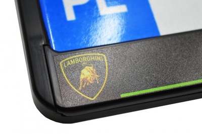 LAMBORGHINI FRAMES UNDER TABLICE REGISTRATION 1 PC.  