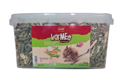 Karmeo Premium karma pełnoporcjowa dla koszatniczki 1,8 kg