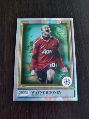 Wayne Rooney Stadium Chrome legends of europe Manchester United /199