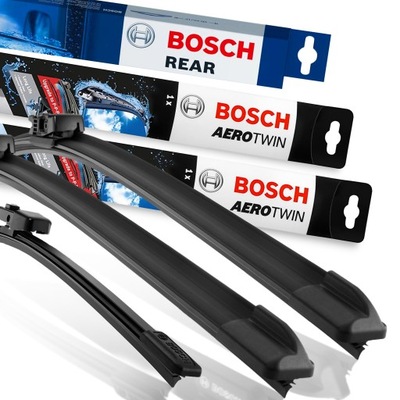 WIPER BLADES BOSCH AEROTWIN FRONT+REAR OPEL INSIGNIA (A) 09.2008-12.2017  