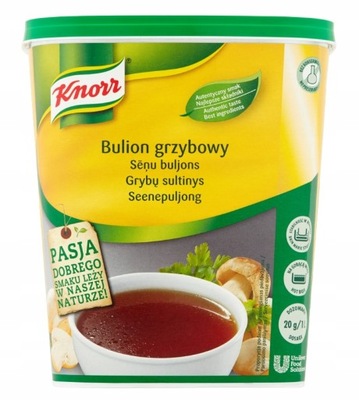 Bulion w proszku grzybowy Knorr 1000 g 1kg