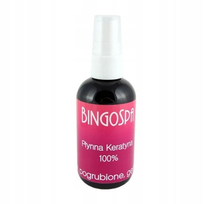 BingoSpa Płynna keratyna 100% zdrowe włosy 100ml