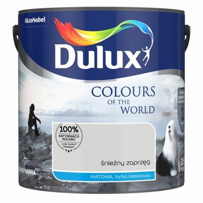 FARBA DO WNETRZ DULUX KŚ 2,5L ŚNIEŻNY ZAPRZĘG